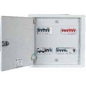 SIEMENS DISTRIBUTION BOARD - 8GB32203RC06 - 6 way TPN Acrylic Double door IP43 DB for MCB as incomer