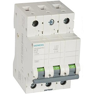 SIEMENS MINIATURE CIRCUIT BREAKER ,5SL63257RC, 32A,3P, 7.5KA, MCB