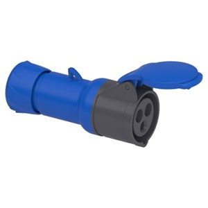 Schneider Electric Industrial Plug & Socket-PKF32M423-32A, 3Pin (2P+E) Plug Socket