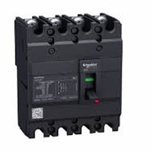 SCHNEIDER ELECTRIC 3P EASYPACT MCCB 15KA-36KA -EZC400H3400- 400A, 3P, 36kA, MCCB (Fixed type Trip Unit)
