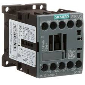 SIEMENS MAGNETIC CONDUCTOR 3RT2016-1BM42, 4KW, 9A(AC3), 3P, 0NO+1NC, 220V DC, S00