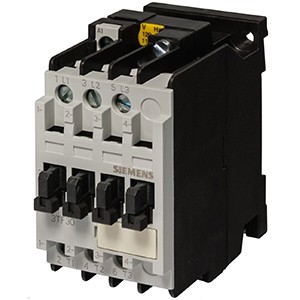 SIEMENS MAGNETIC CONTACTOR 3TF3010-0AF0 -4KW- 9A(AC3)- 3P- 1NO+0NC-110V AC-S0