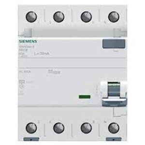 SIEMENS RESIDUAL CURRENT CIRCUIT BREAKER   5SV4444-0, 40A, 4P AC ,1000mA,