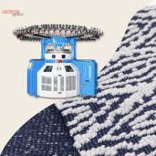 WELLKNIT SCMJ High Quality Professional Double Computerized Jacquard Circular Knitting Machine  The fabric made by Double Compu