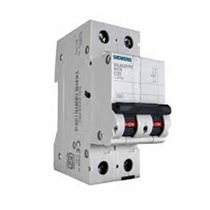 SIEMENS MINIATURE CIRCUIT BREAKER,5SL62637RC, 63A,2P, 7.5KA, MCB