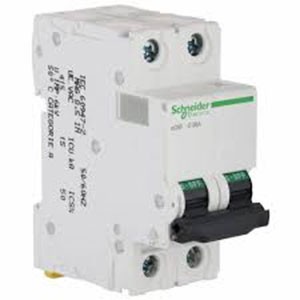Schneider Electric MINIATURE CIRCUIT BREAKER (2P)-xC60 (A9N2P16C)-16A,DP, 10kA,MCB CCurve